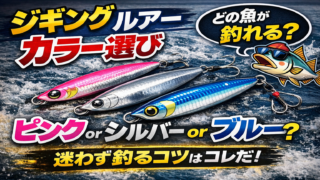 ジギング ルアーのカラー|結局どの色が釣れるの?