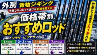 【2026年版】外房青物ジギング|価格帯別おすすめロッド完全ガイド(初心者〜上級者)